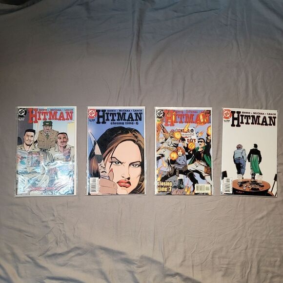 Hitman Comics lot of 4 - DC Comics series by Garth Ennis - mint condition - Picture 1 of 5